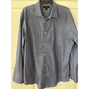 Banana Republic XL Blue Non Iron Slim Fit Long Sleeve Button‎ Down Shirt
